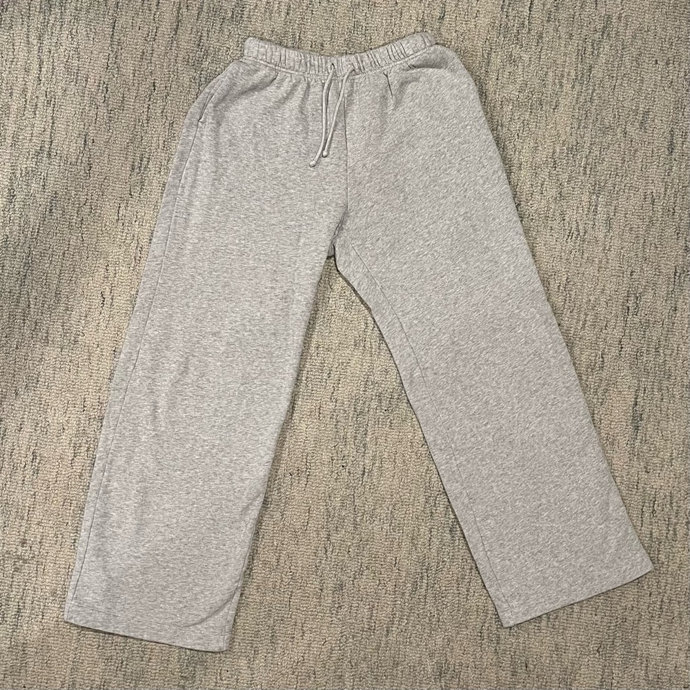 Old Navy Light Gray Baggy Sweatpants